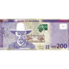 P15a Namibia - 200 Dollars Year 2012